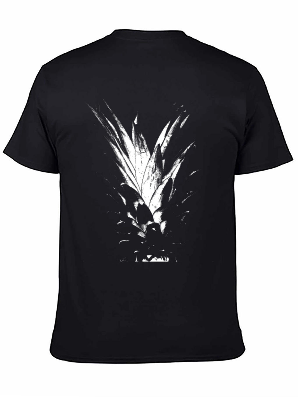 Black Pineapple Graphic T-Shirt