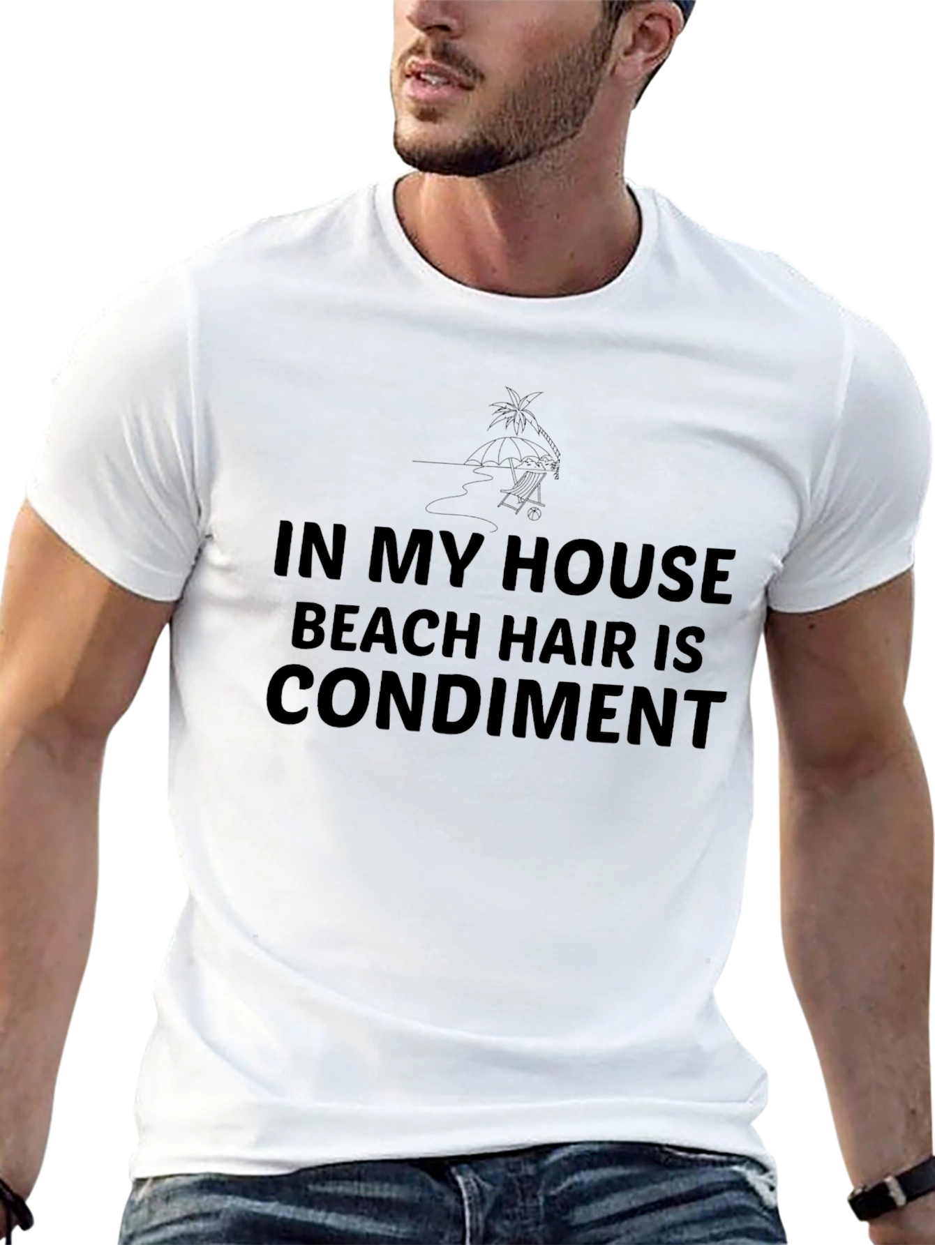 Beach Hair Condiment T-Shirt