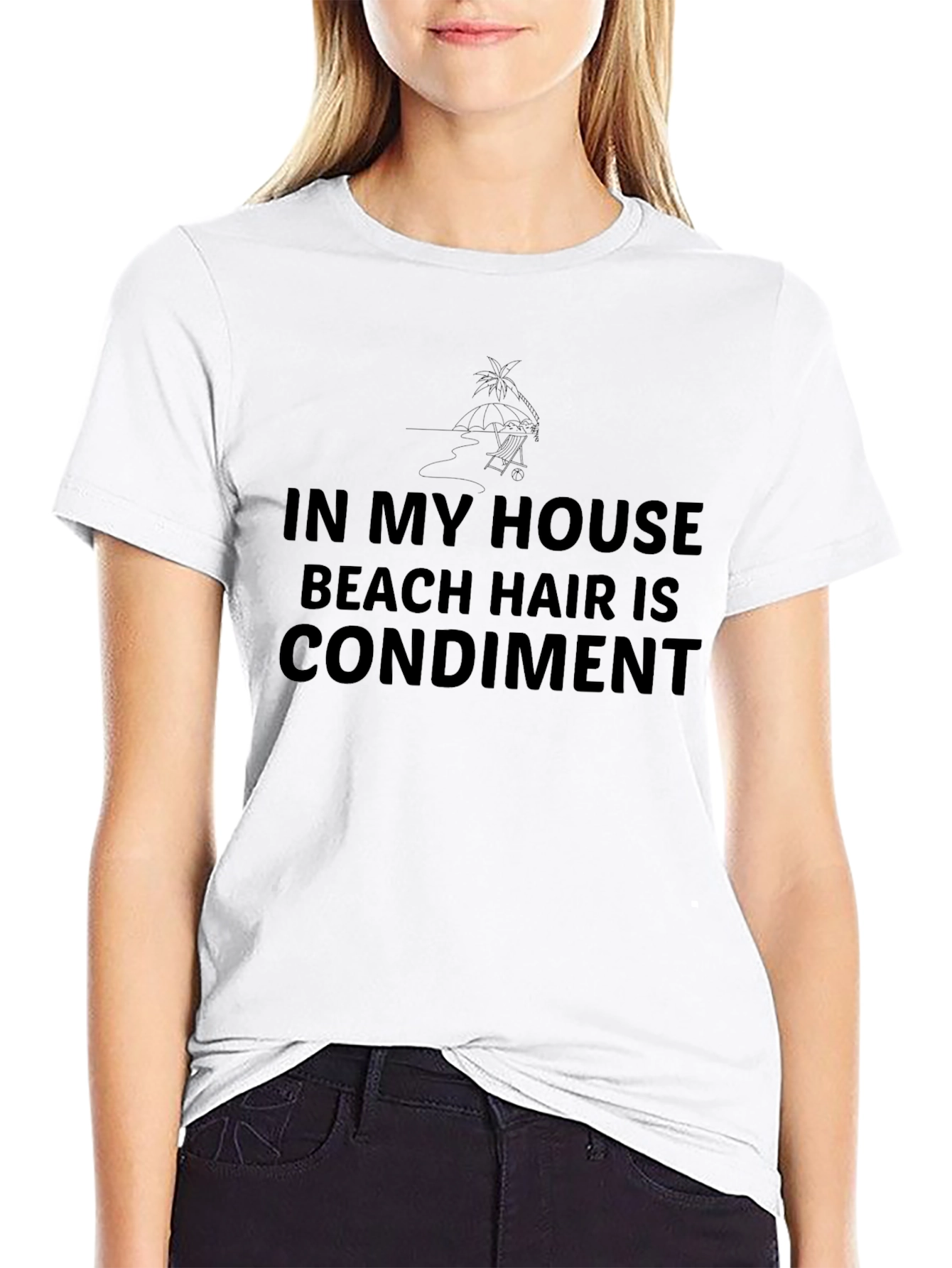 Beach Hair Condiment T-Shirt