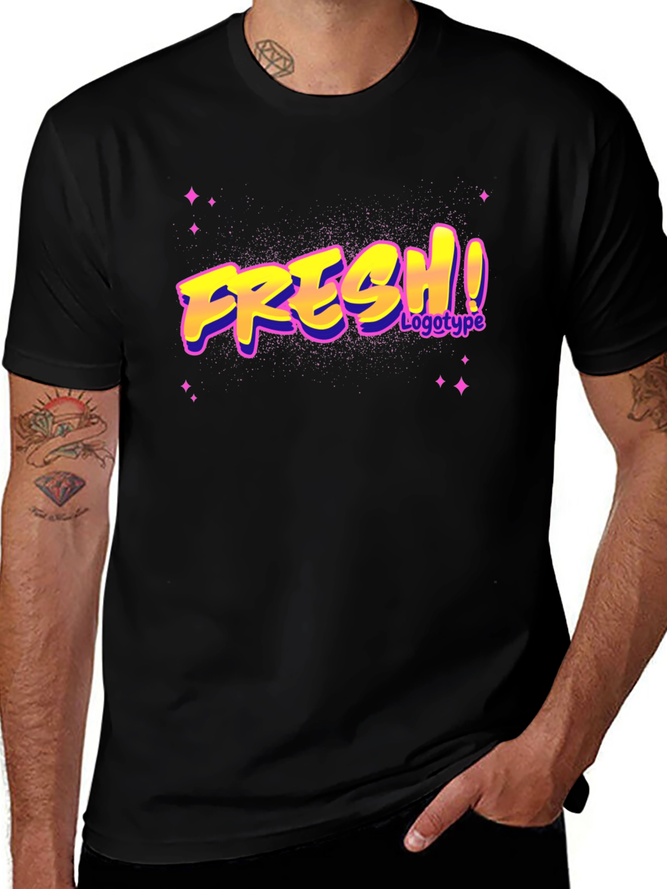 Fresh Logotype Graphic T-Shirt