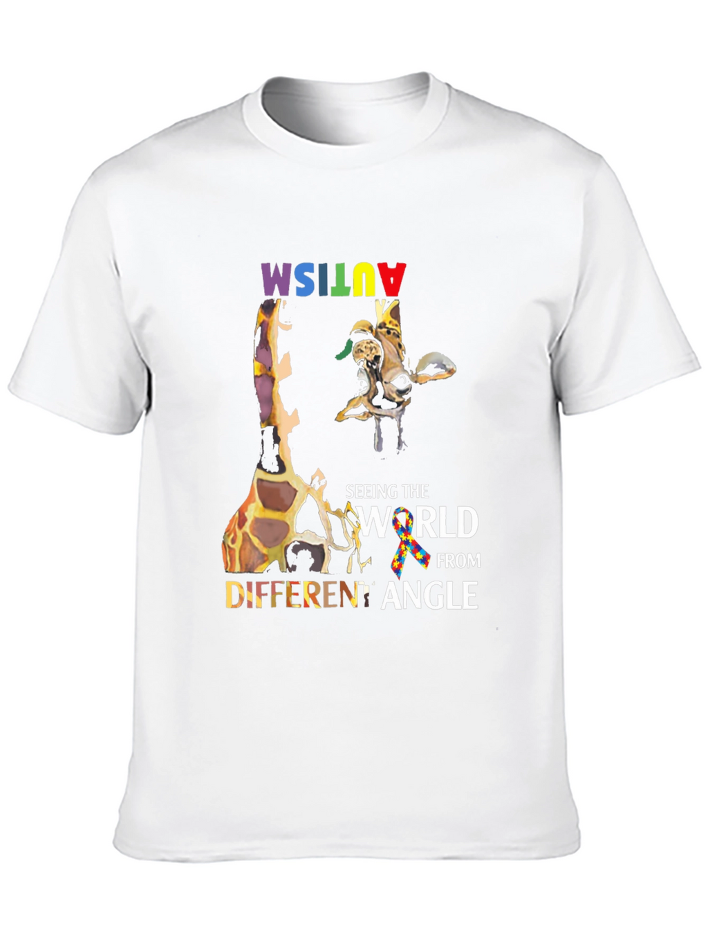 Autism Awareness Giraffe T-Shirt