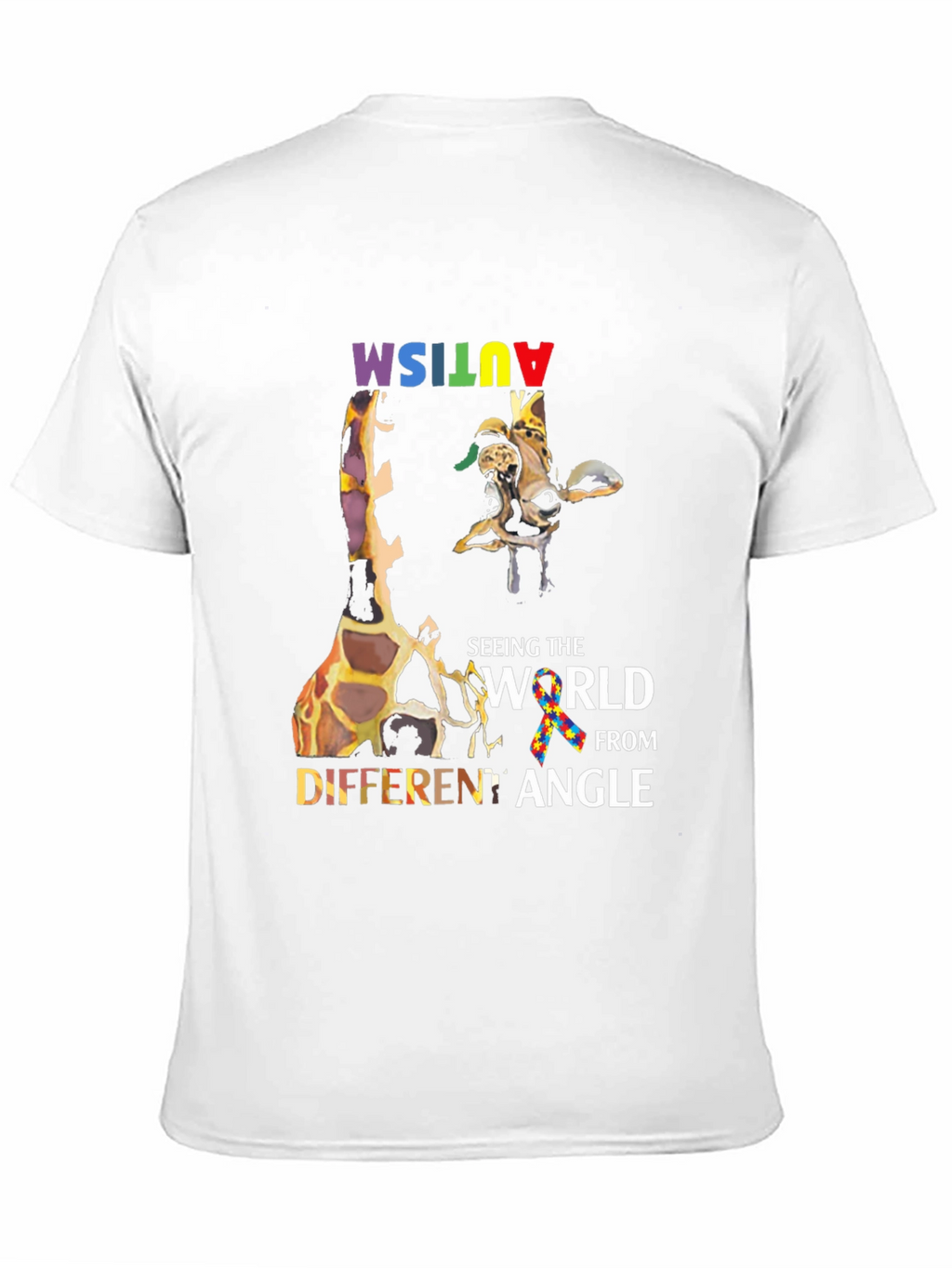 Autism Awareness Giraffe T-Shirt