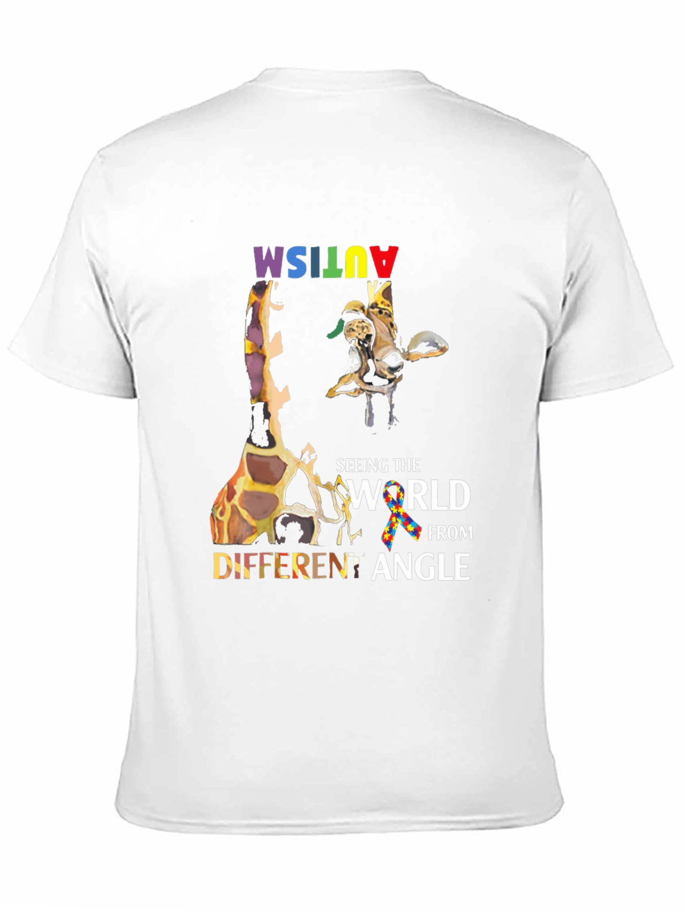 Autism Awareness Giraffe T-Shirt