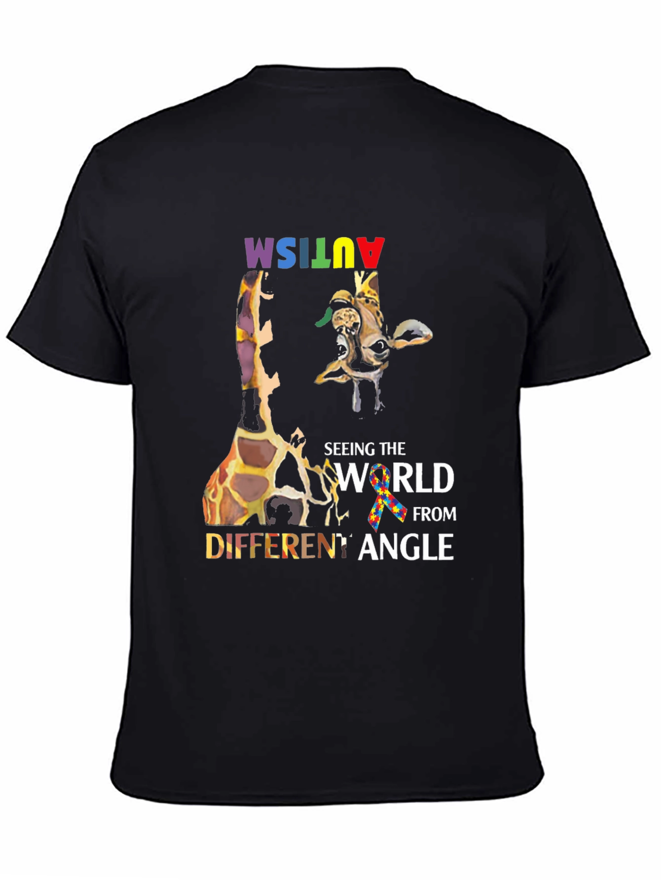 Autism Awareness Giraffe T-Shirt