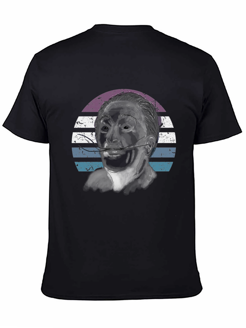 Retro Salvador Dali Graphic Tee