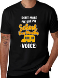 School Bus Monitor Voice T-Shirt