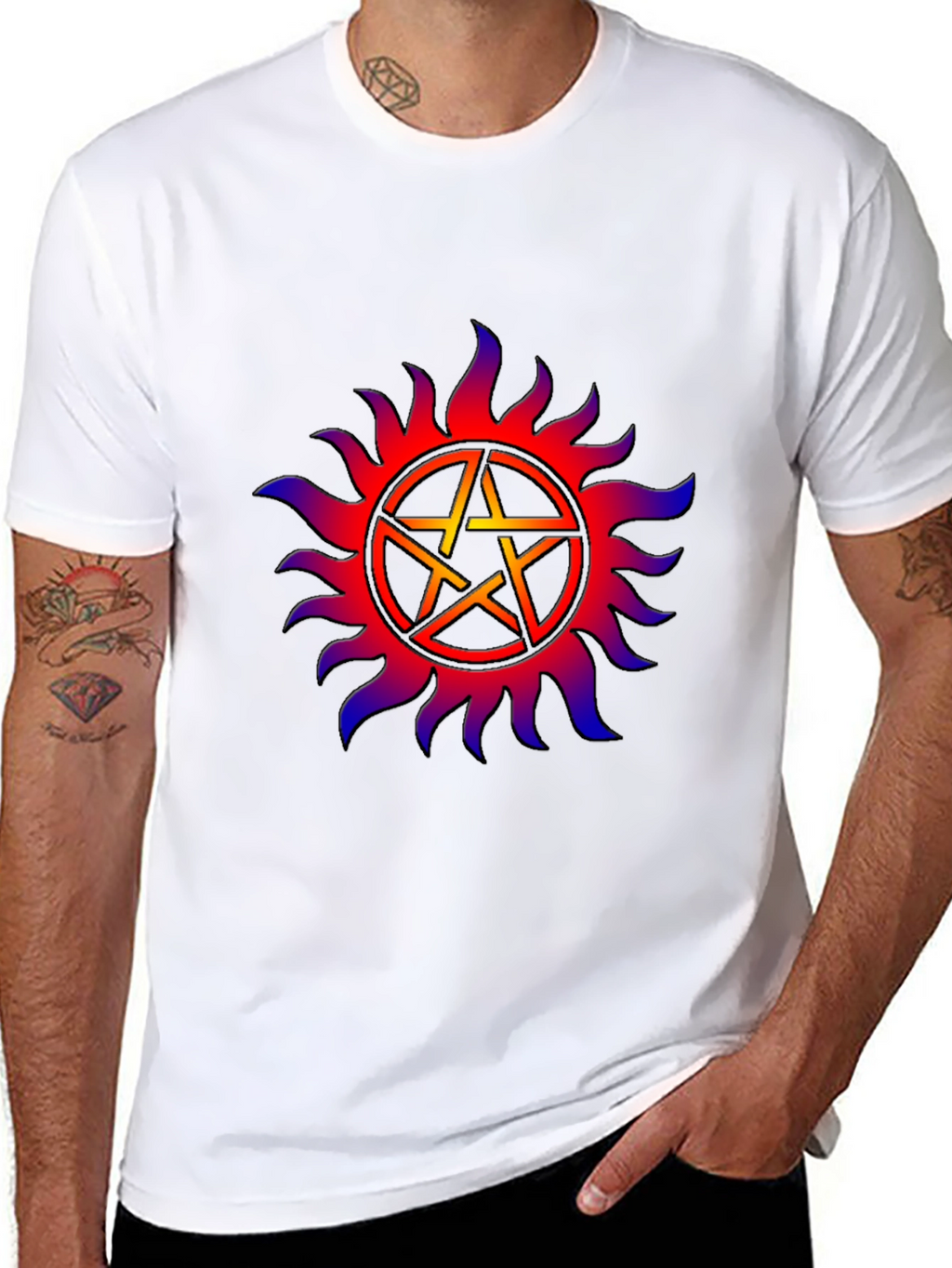 Supernatural Anti-Possession Symbol Graphic Tee