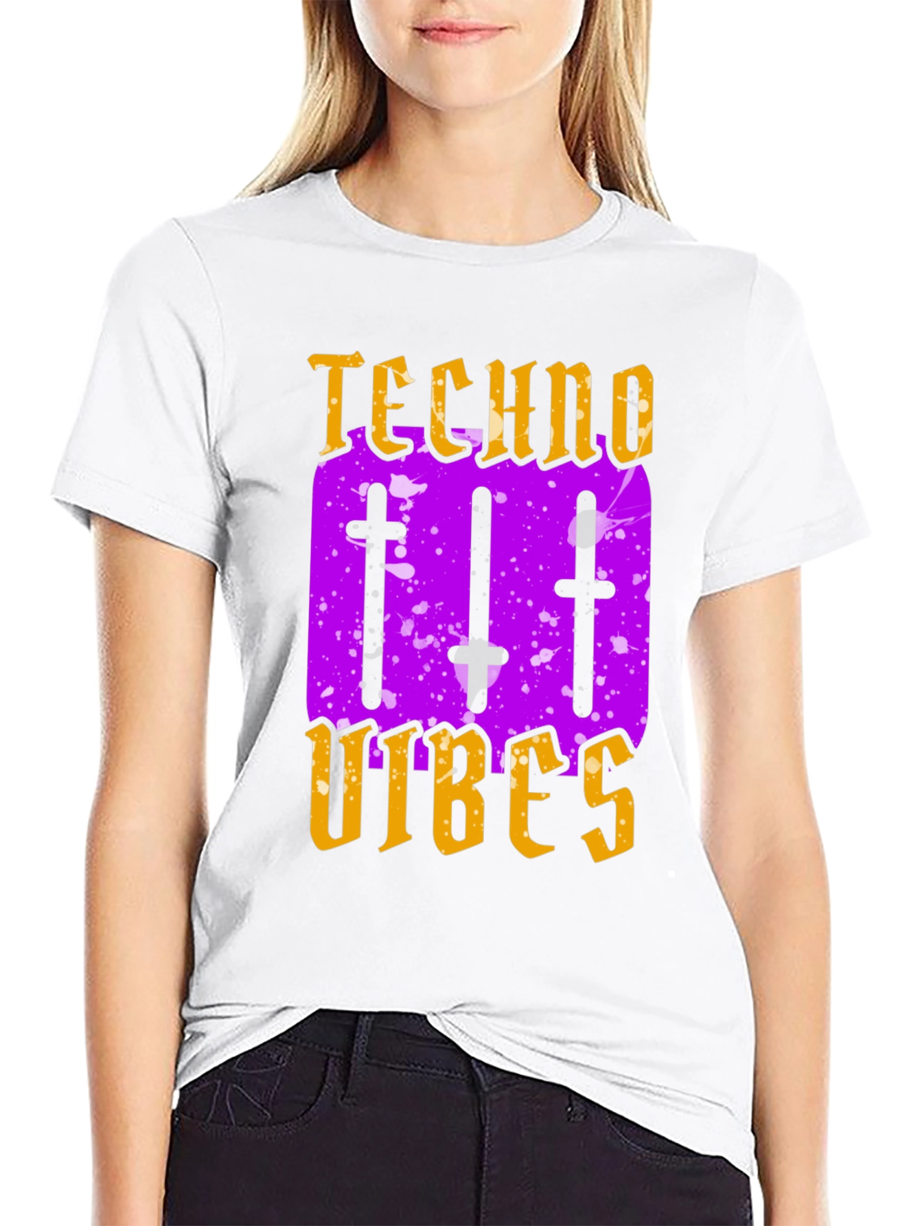 Techno Vibes Graphic Tee