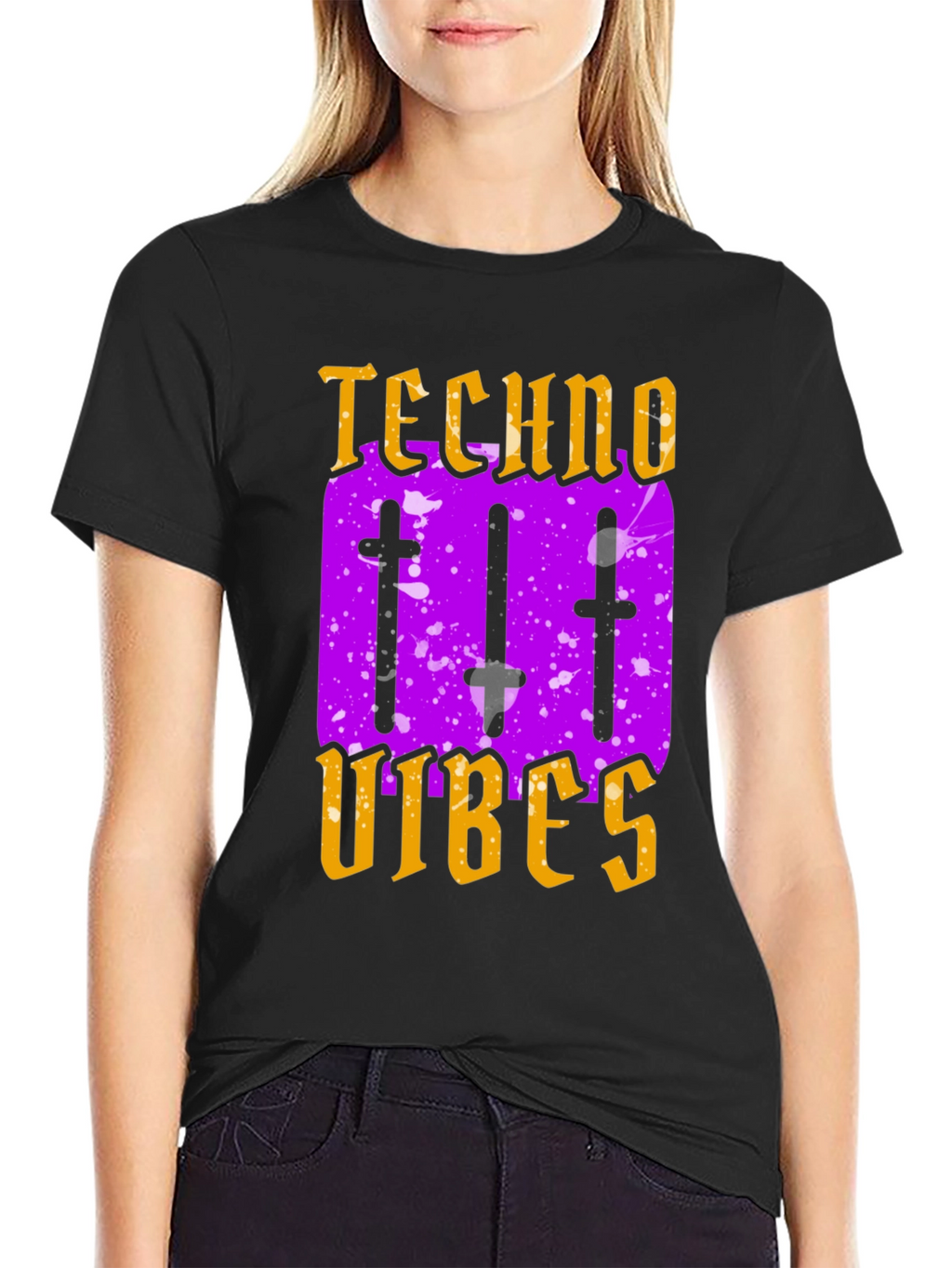 Techno Vibes Graphic Tee