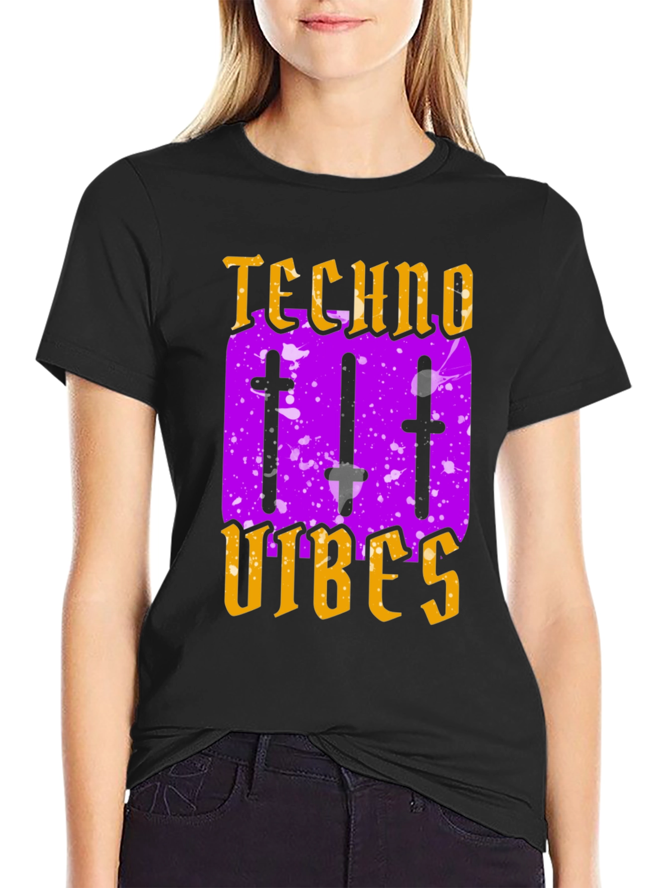 Techno Vibes Graphic Tee