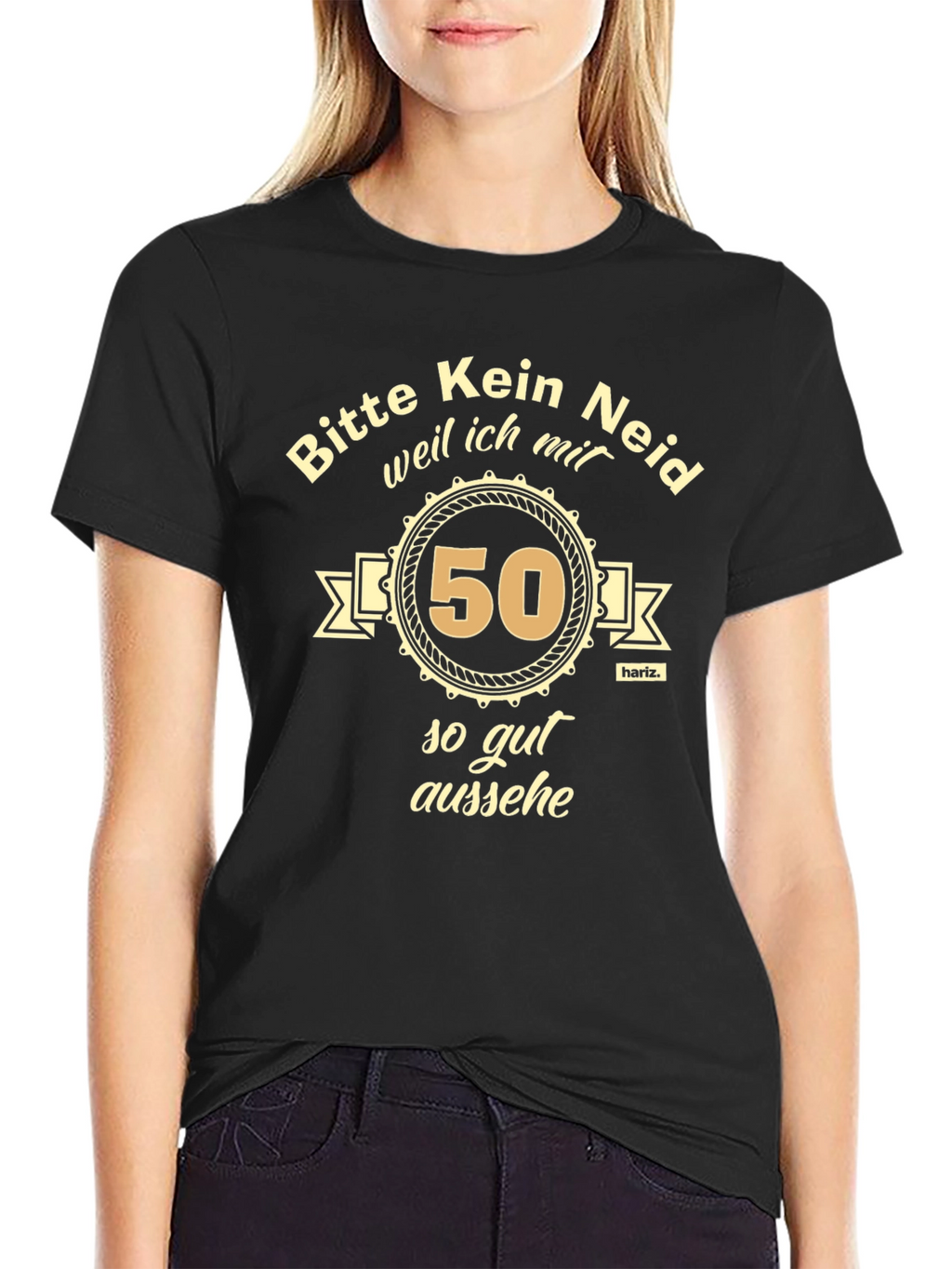 Funny 50th Birthday T-Shirt - Bitte Kein Neid