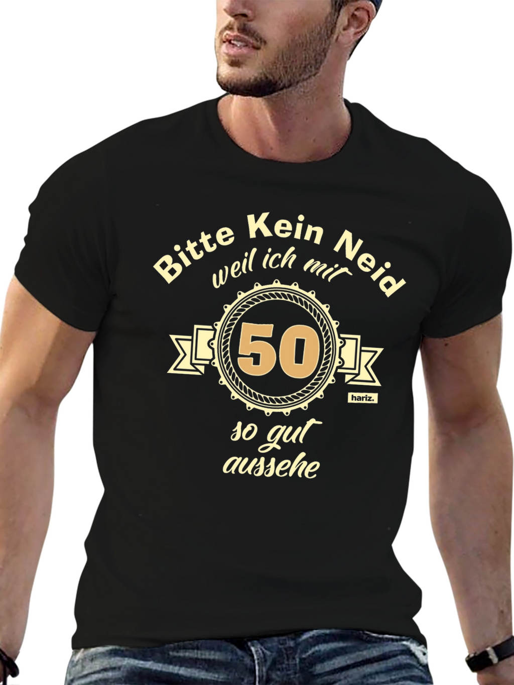 Funny 50th Birthday T-Shirt - Bitte Kein Neid
