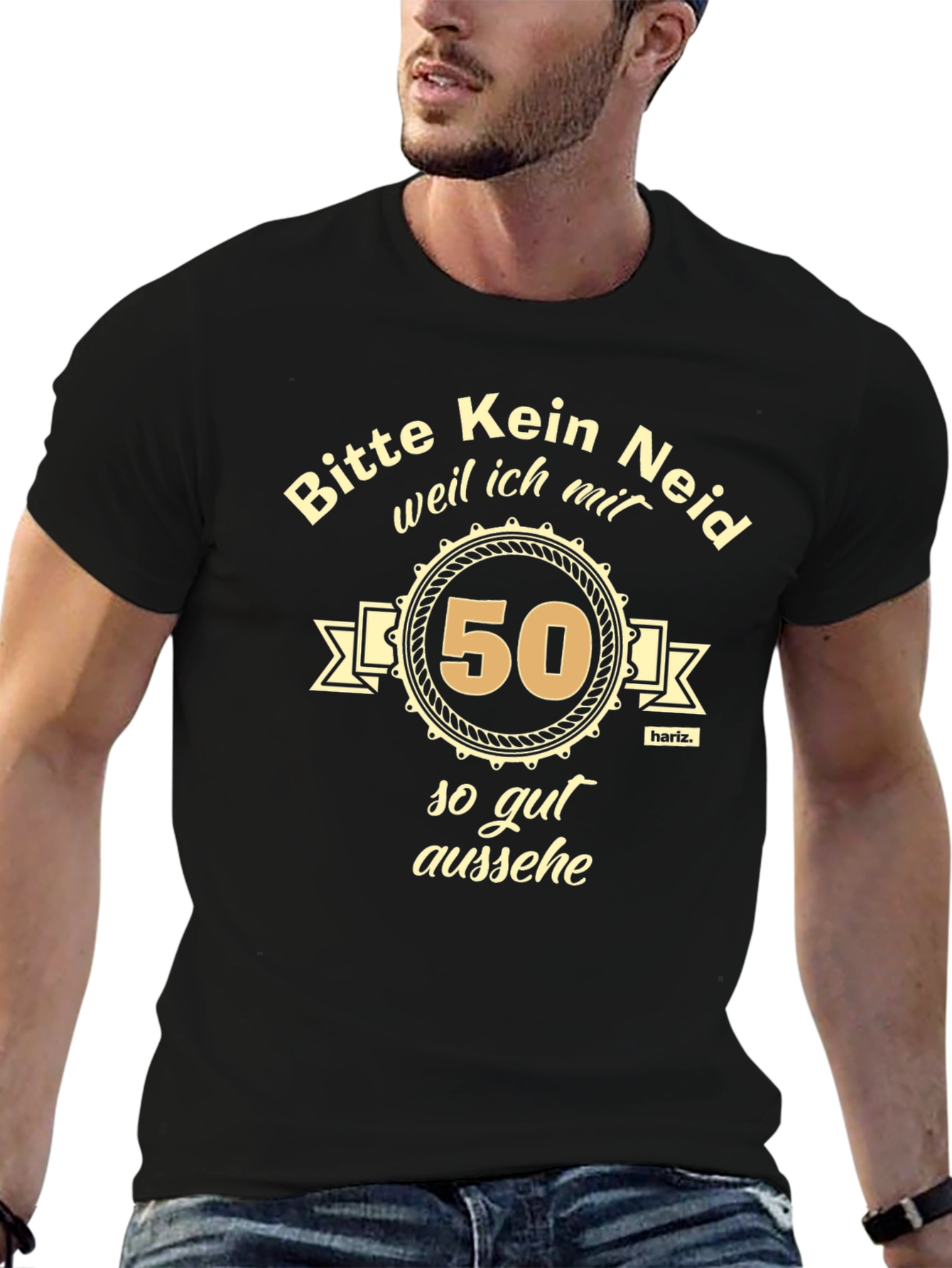 Funny 50th Birthday T-Shirt - Bitte Kein Neid