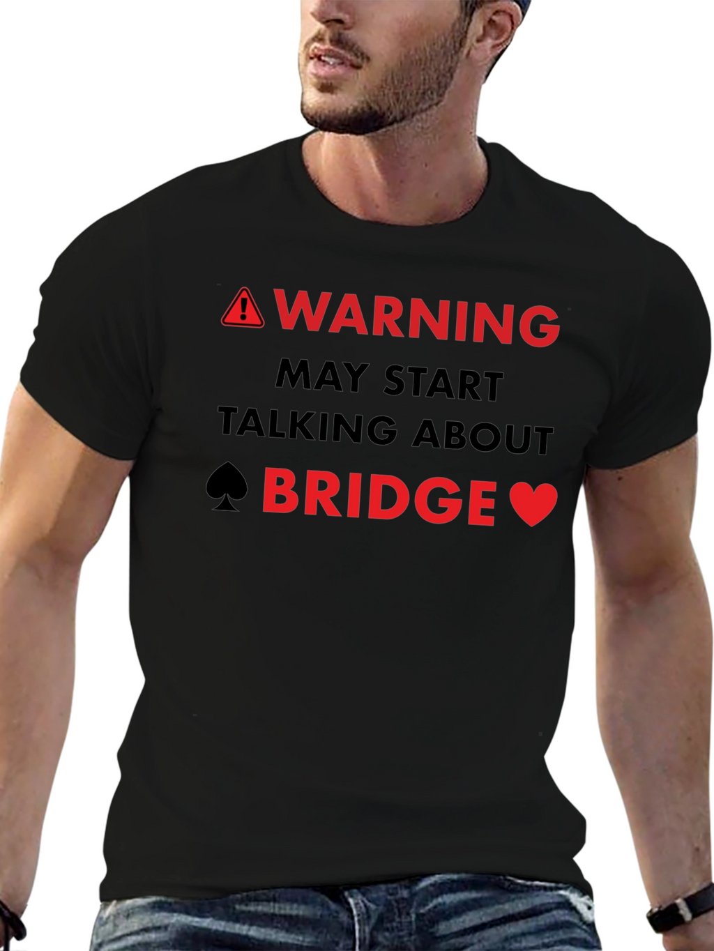 Warning May Start Talking About Bridge T-Shirt