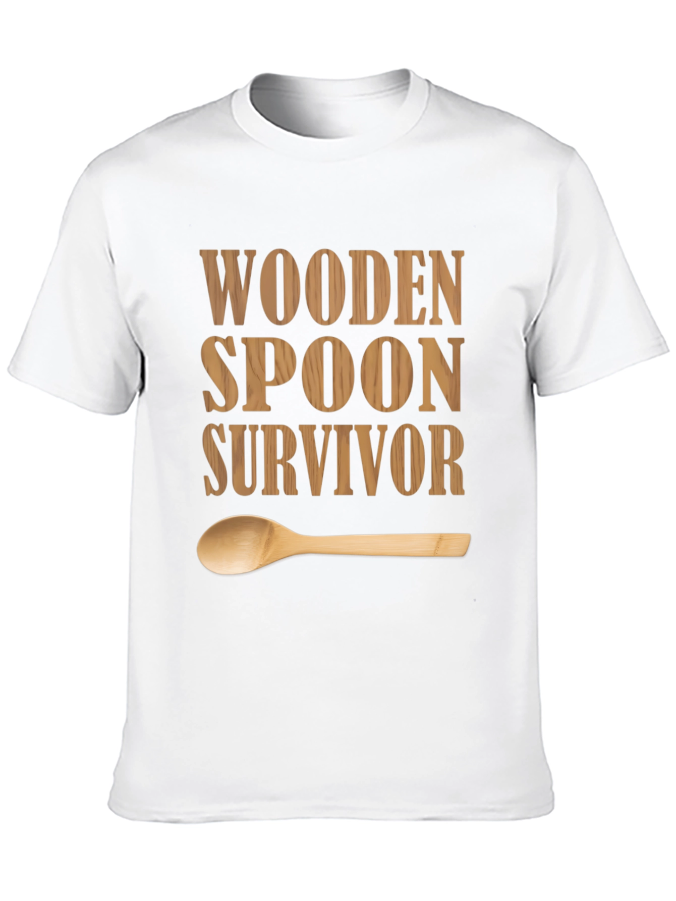 Wooden Spoon Survivor Graphic T-Shirt