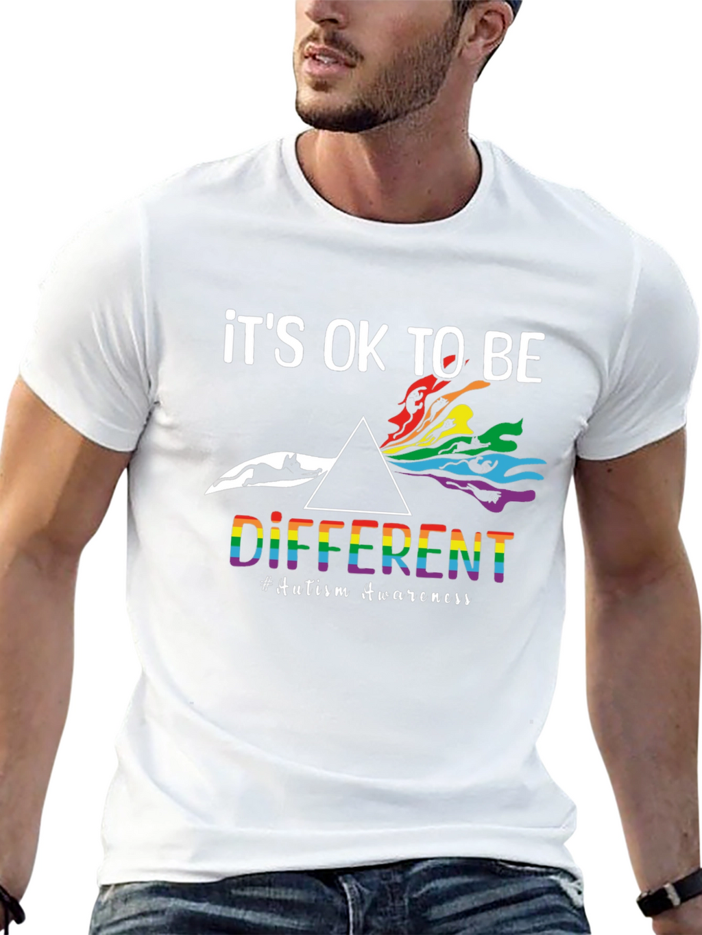 Its OK to Be Different Autism Awareness T-Shirt