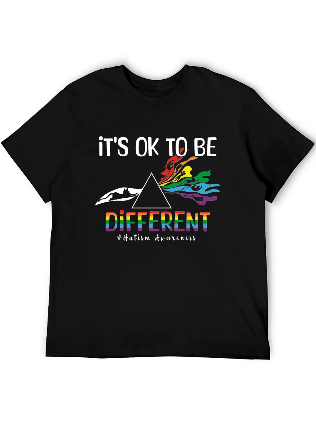 Its OK to Be Different Autism Awareness T-Shirt