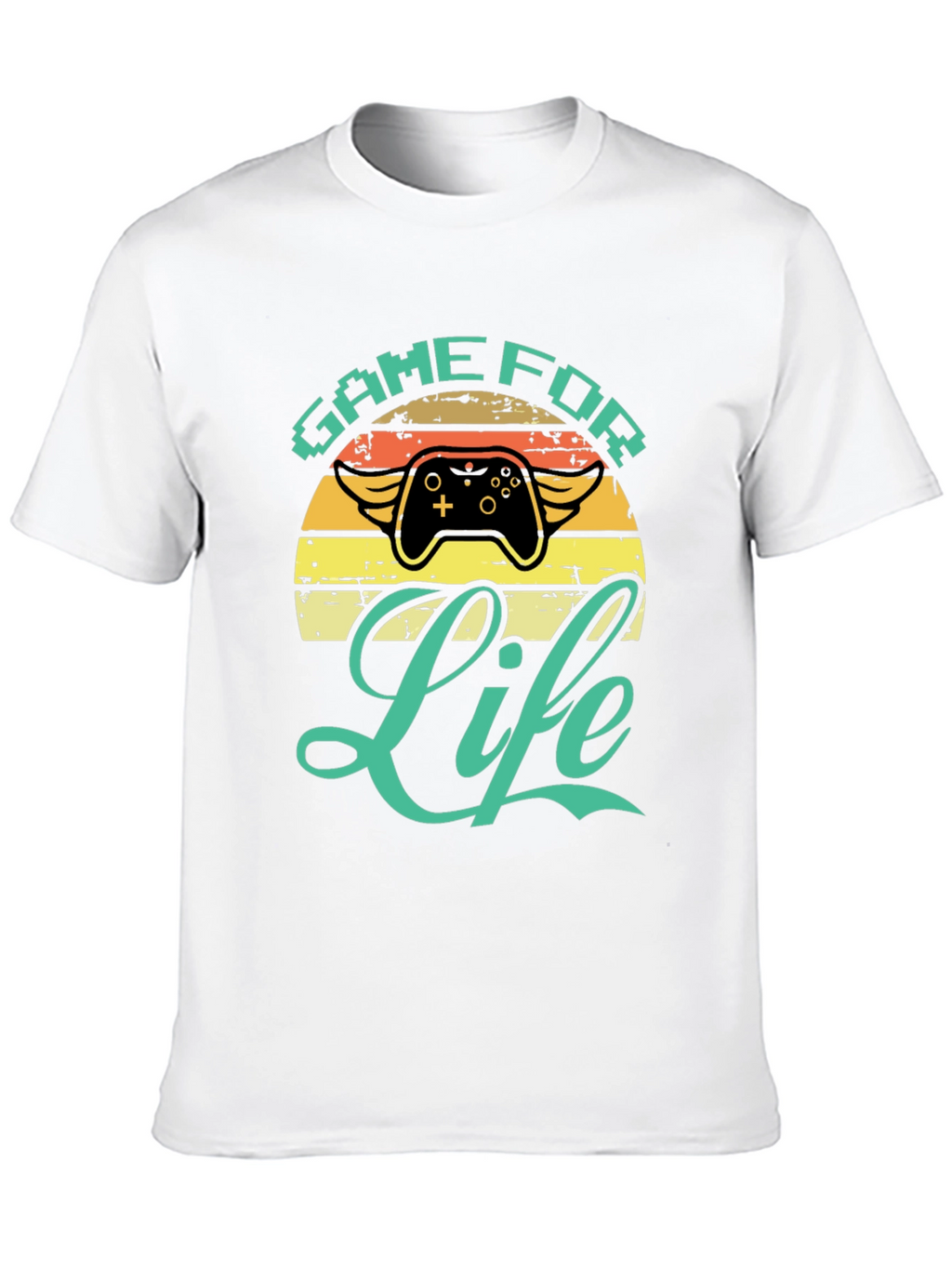 Game For Life T-Shirt - Gamer Style