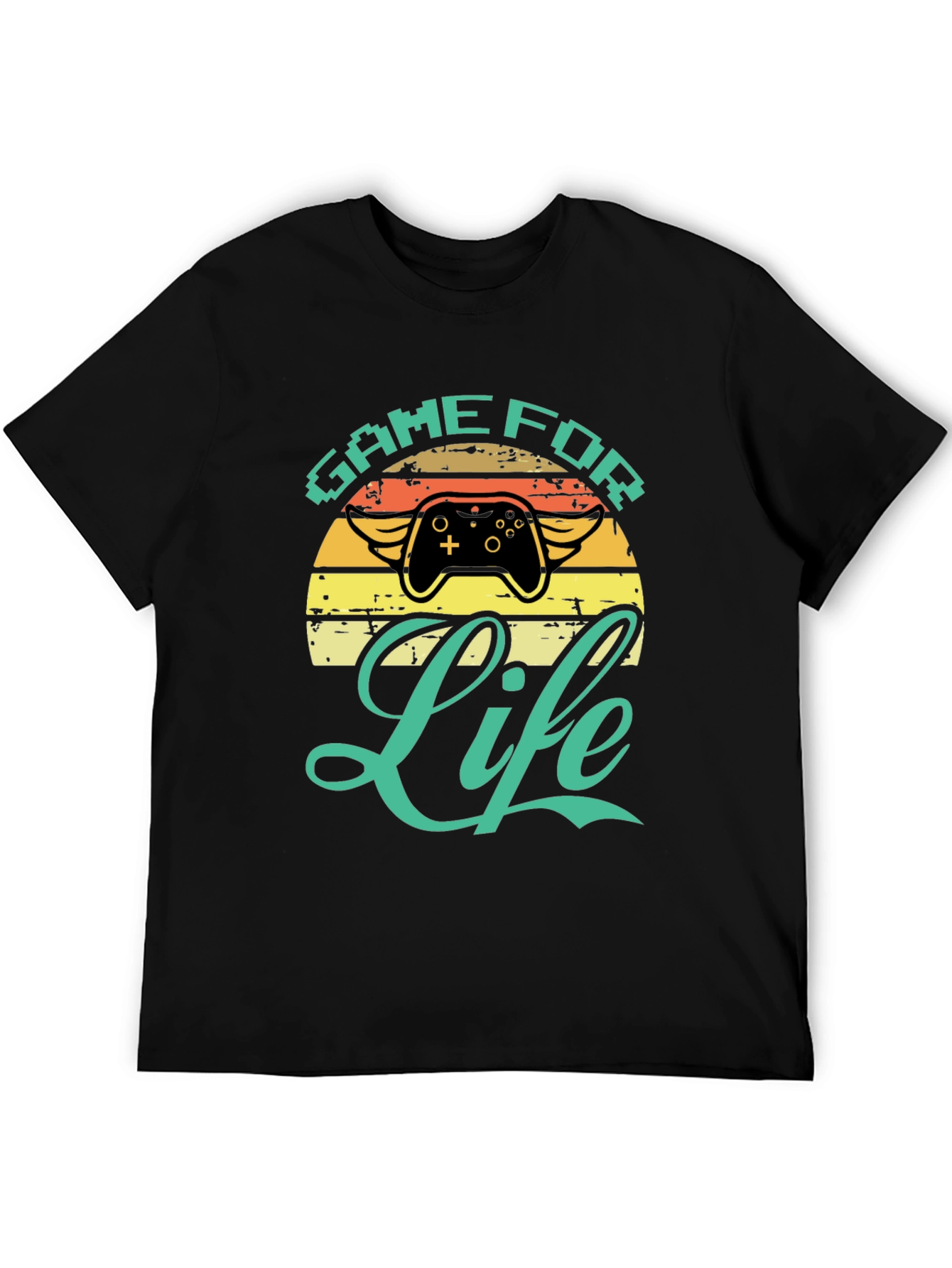 Game For Life T-Shirt - Gamer Style