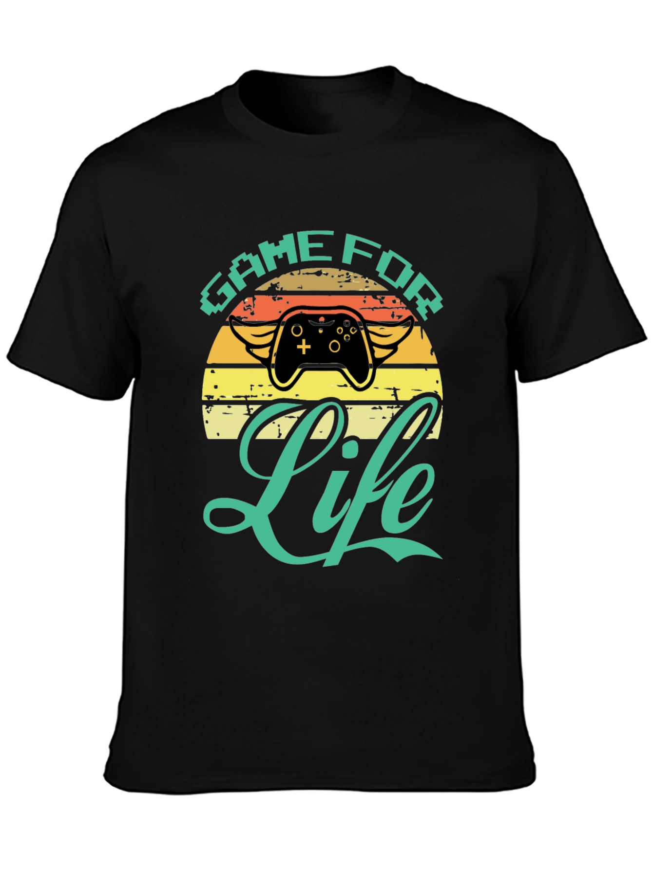 Game For Life T-Shirt - Gamer Style