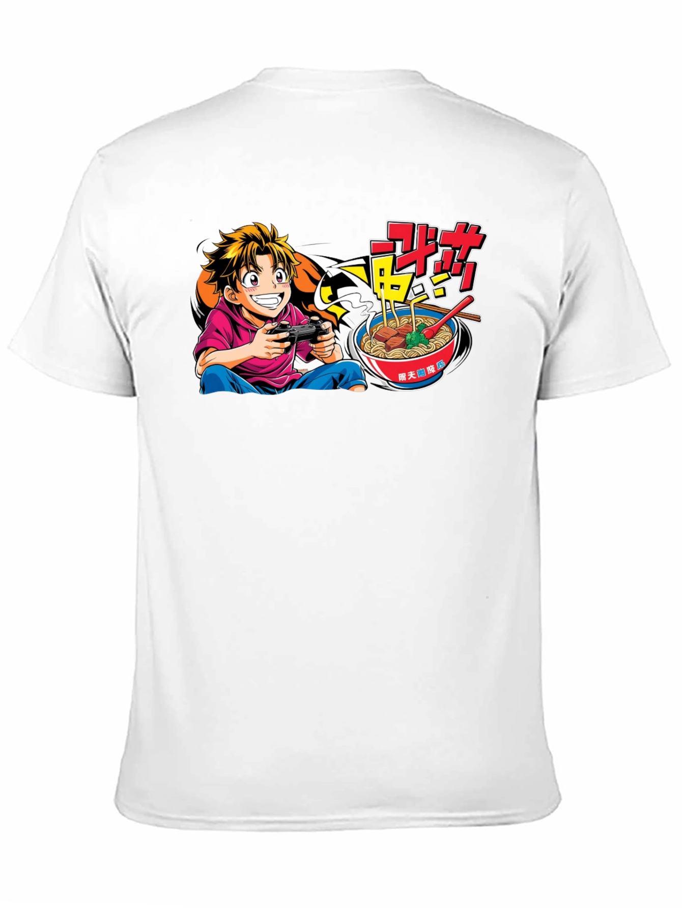 Gamer Ramen Black Graphic Tee