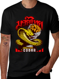 Cobra Snake Graphic Tee - Muay Thai Style