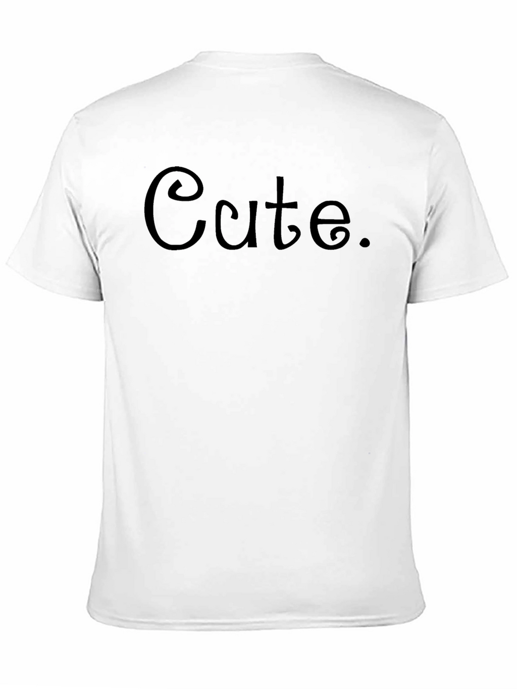 Cute Graphic Print Crew Neck T-Shirt