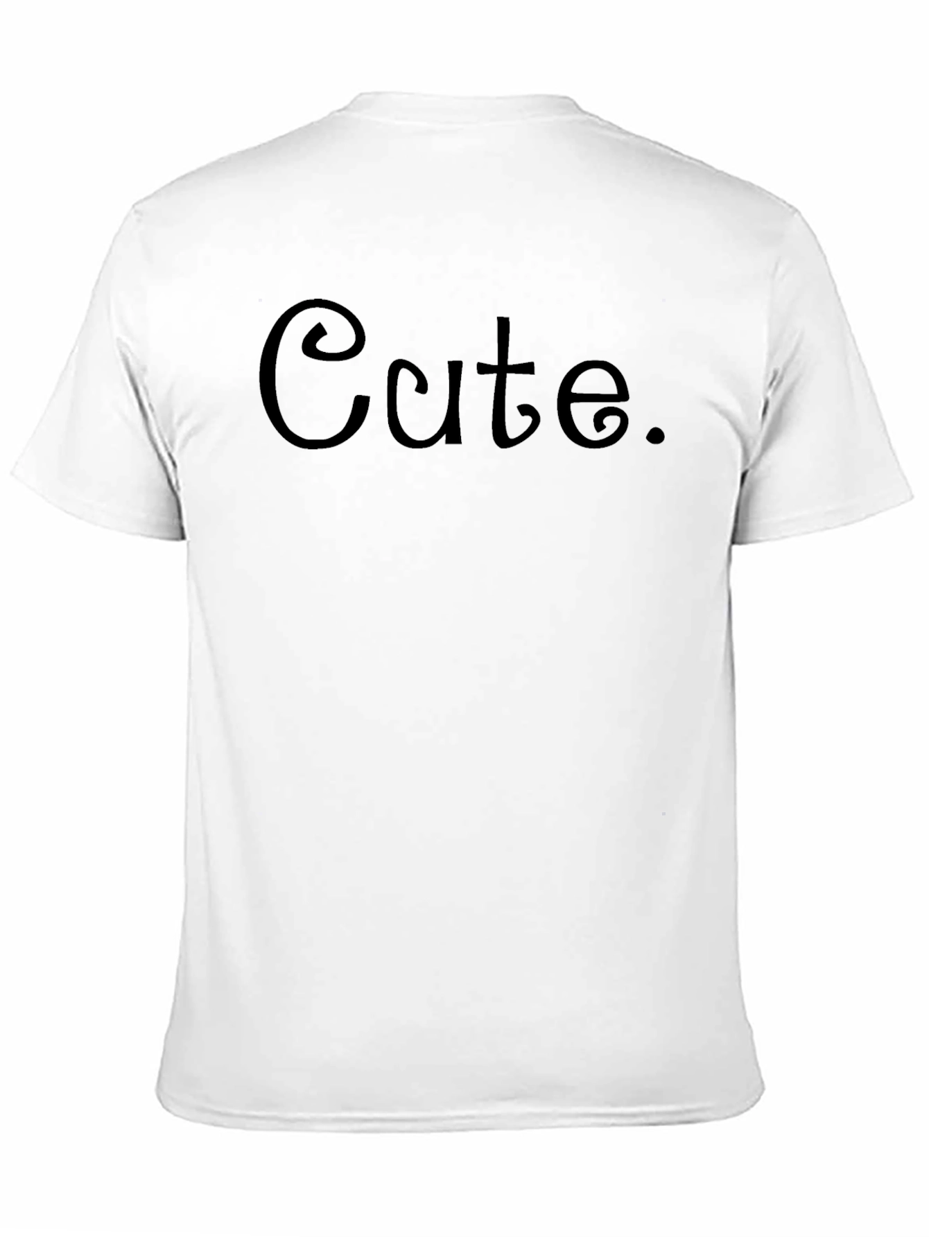 Cute Graphic Print Crew Neck T-Shirt
