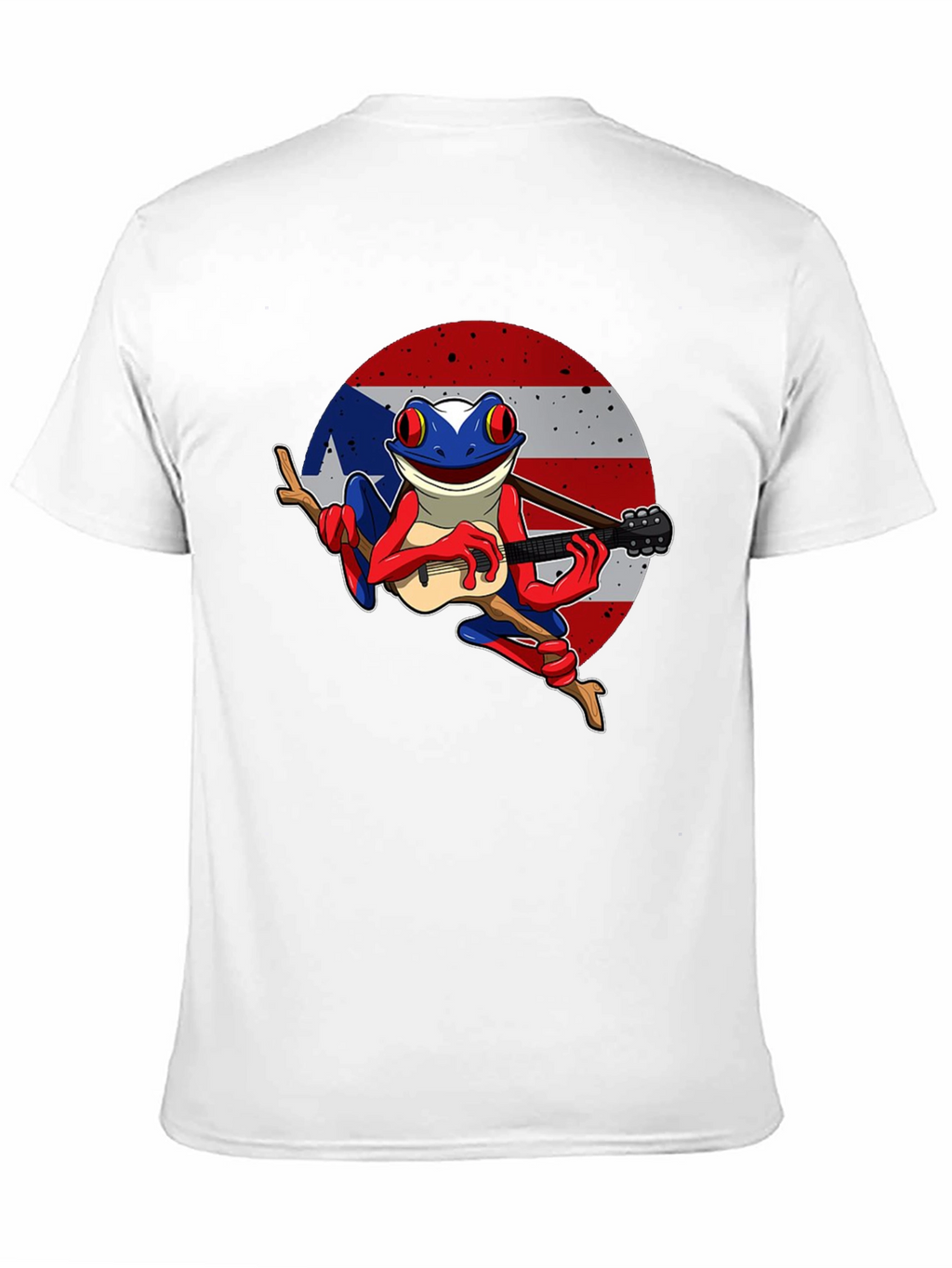 Puerto Rico Flag Coqui Frog T-Shirt