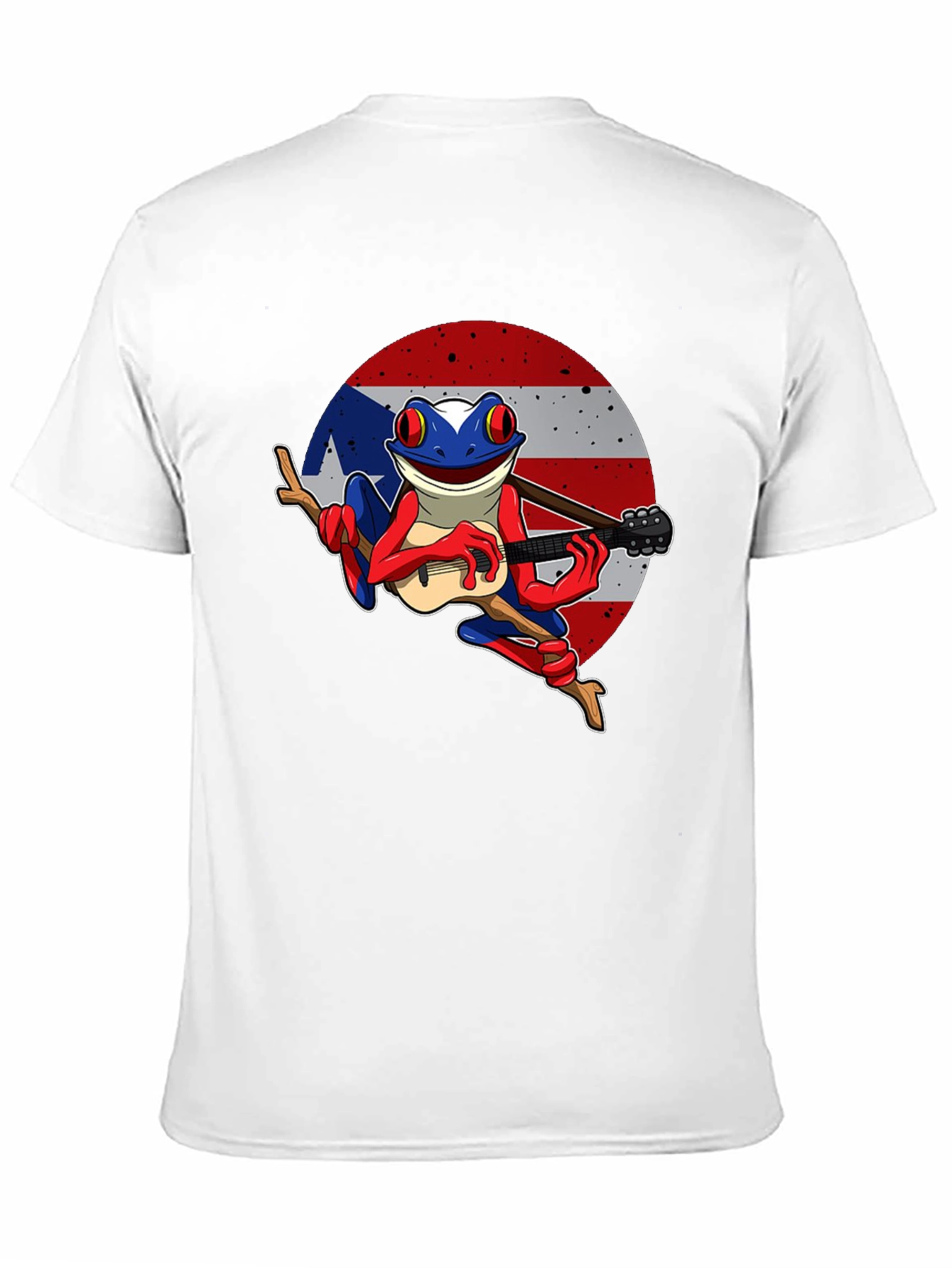 Puerto Rico Flag Coqui Frog T-Shirt