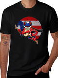 Puerto Rico Flag Coqui Frog T-Shirt