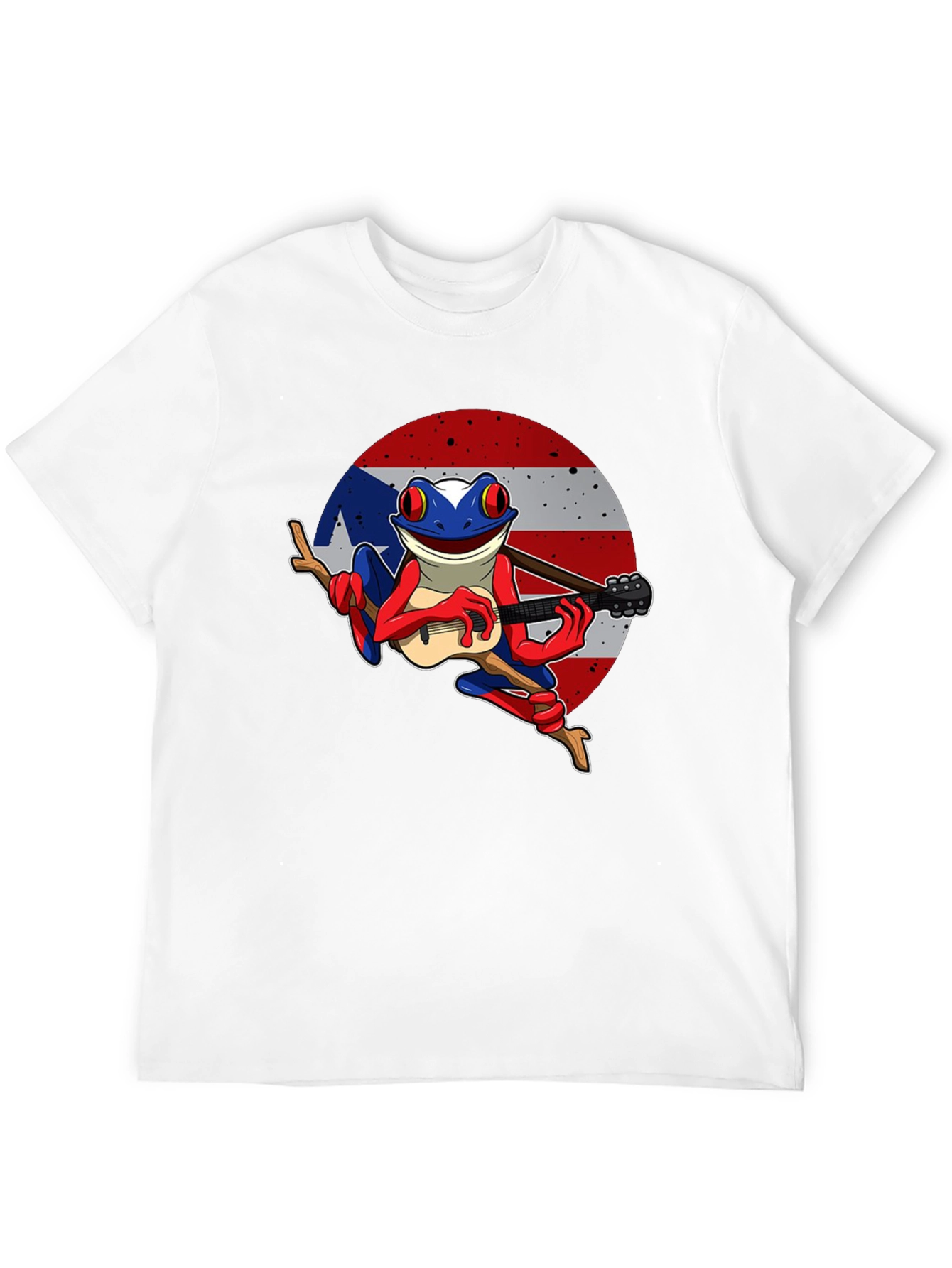 Puerto Rico Flag Coqui Frog T-Shirt
