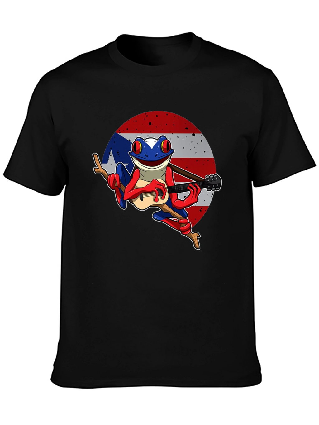 Puerto Rico Flag Coqui Frog T-Shirt