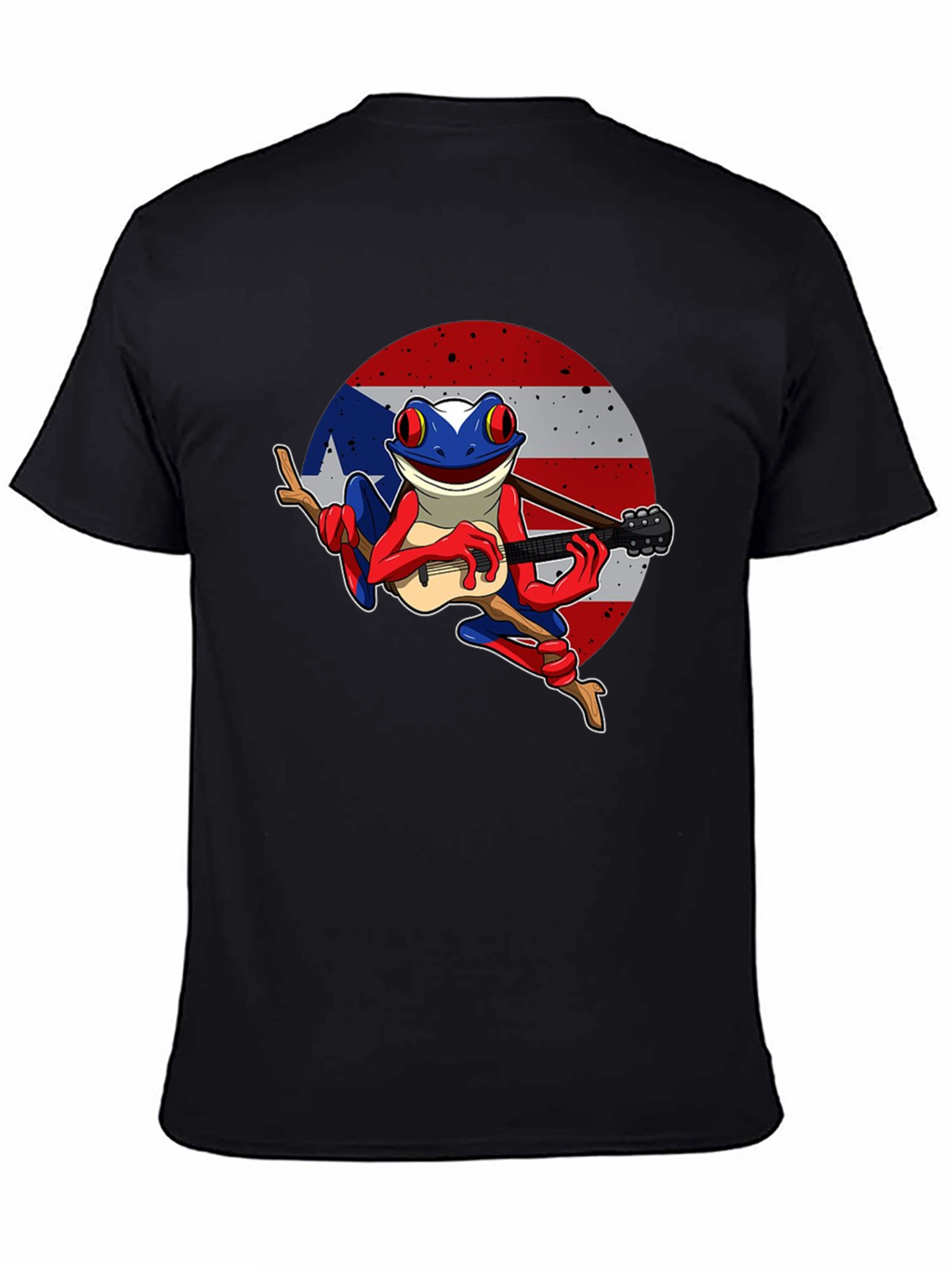 Puerto Rico Flag Coqui Frog T-Shirt