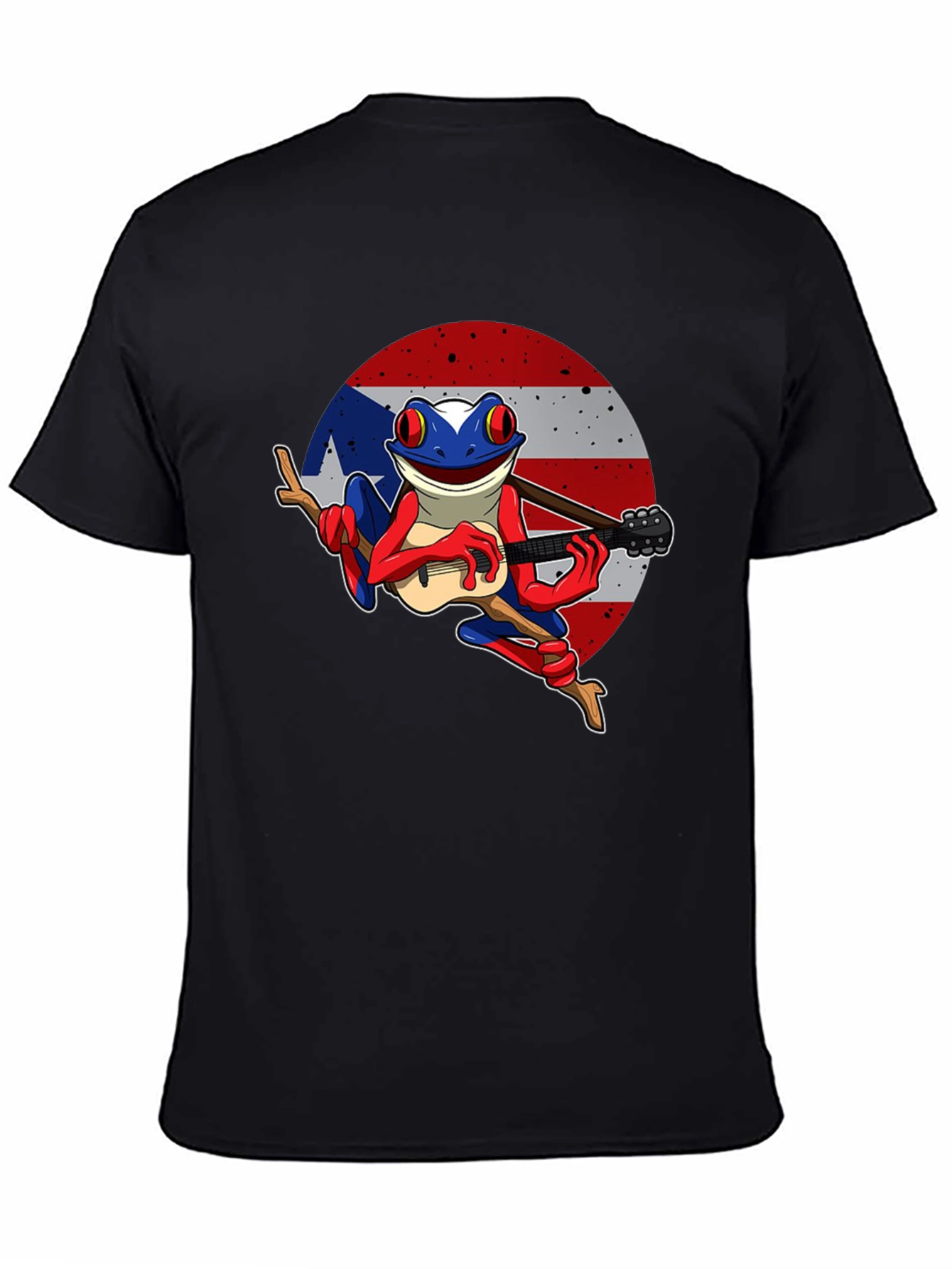 Puerto Rico Flag Coqui Frog T-Shirt
