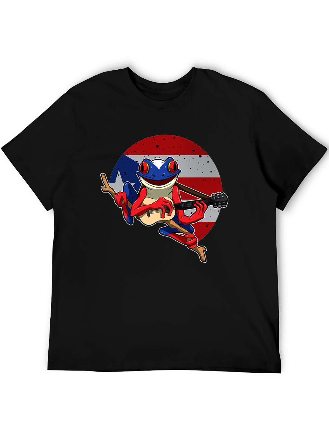 Puerto Rico Flag Coqui Frog T-Shirt