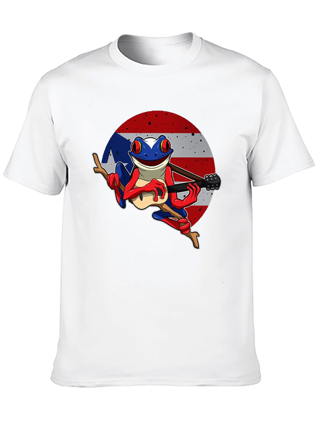 Puerto Rico Flag Coqui Frog T-Shirt