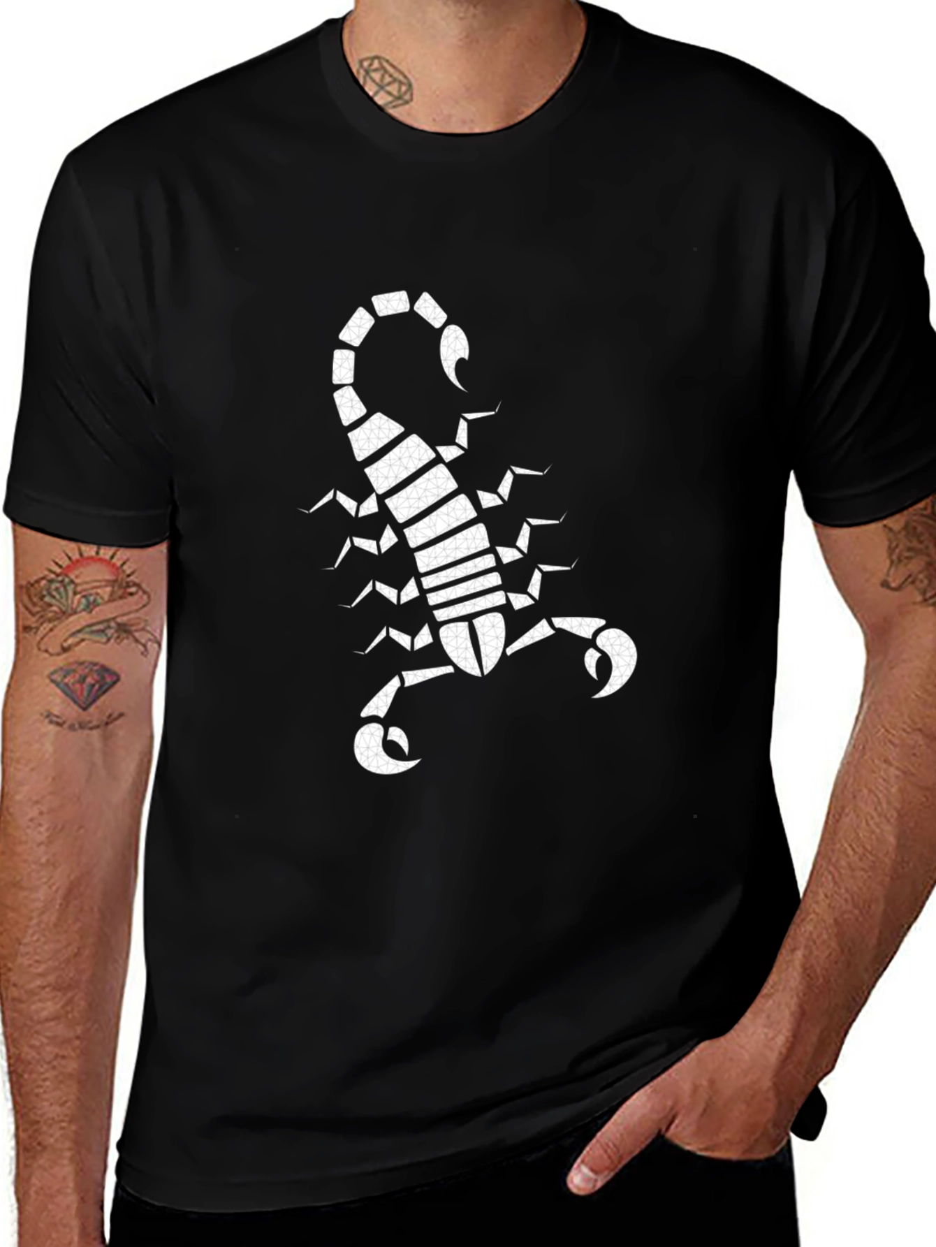 Black Scorpion Graphic T-Shirt