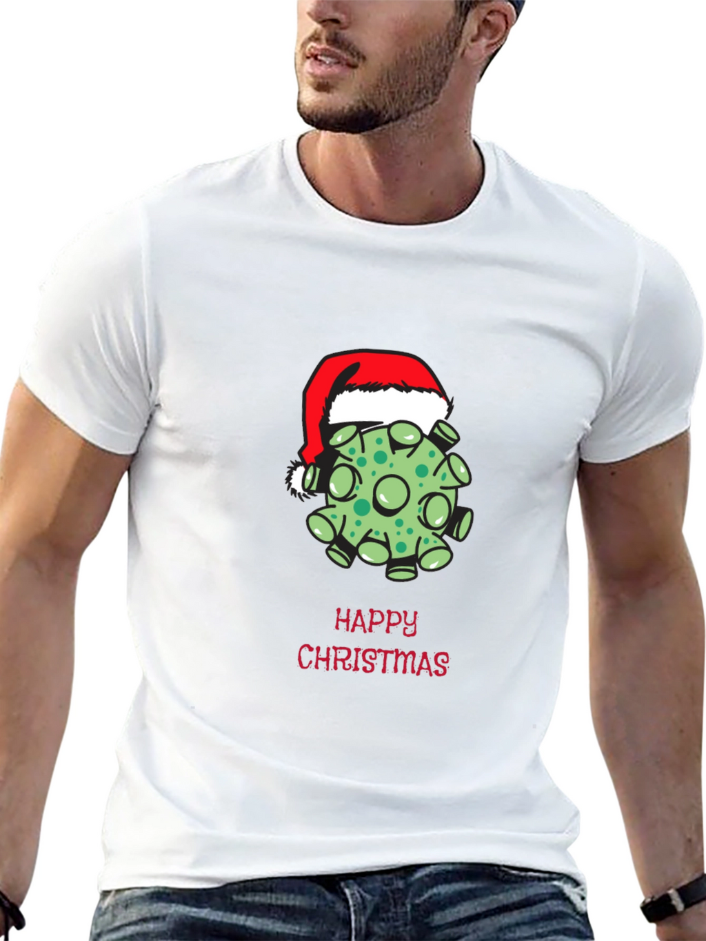 COVID Christmas T-Shirt - Holiday Humor Apparel