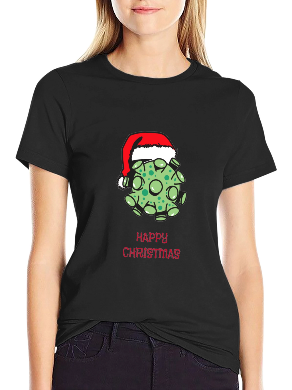COVID Christmas T-Shirt - Holiday Humor Apparel