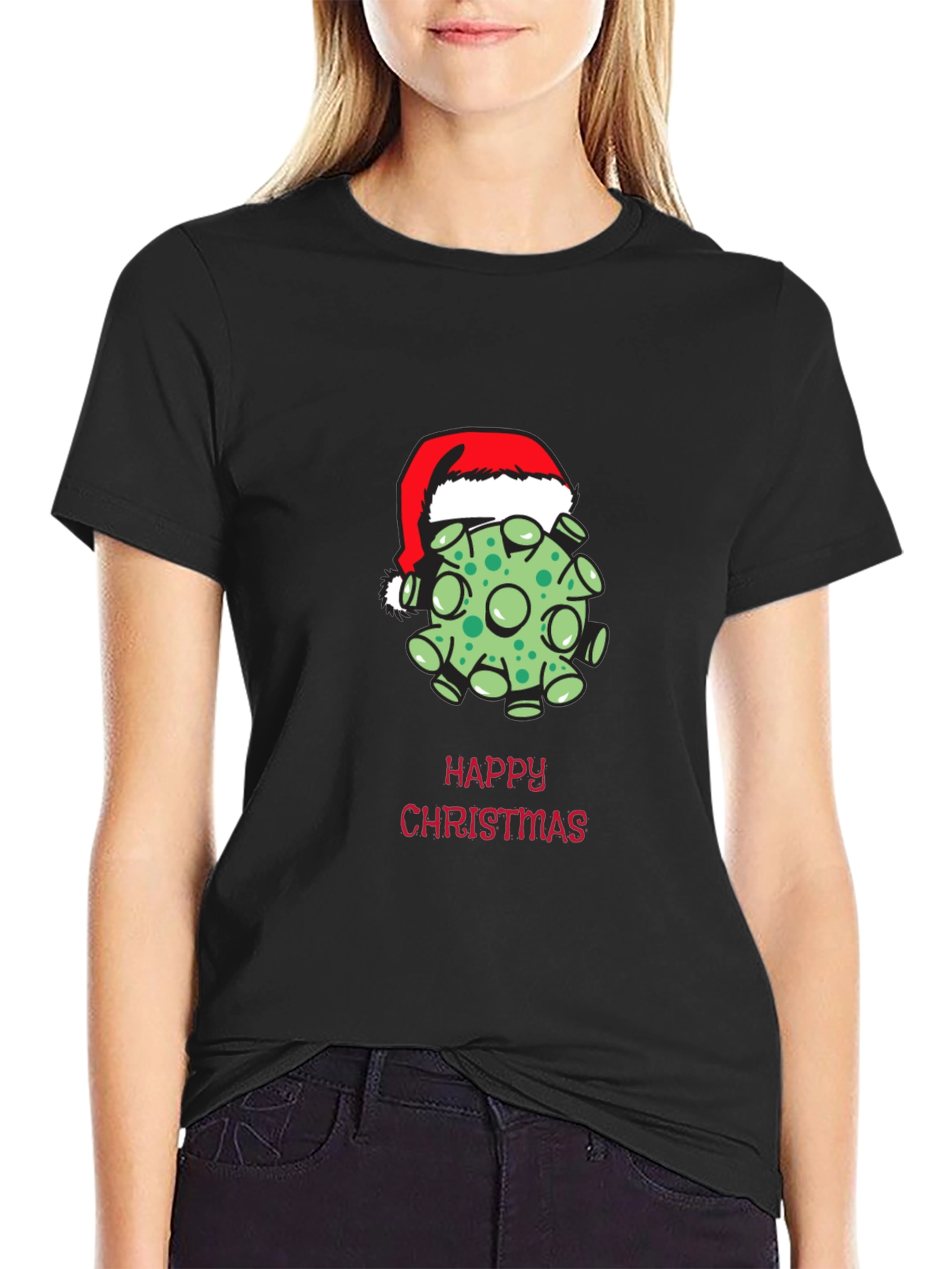 COVID Christmas T-Shirt - Holiday Humor Apparel
