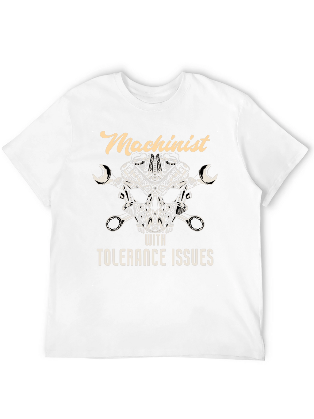 Machinist With Tolerance Issues Graphic T-Shirt