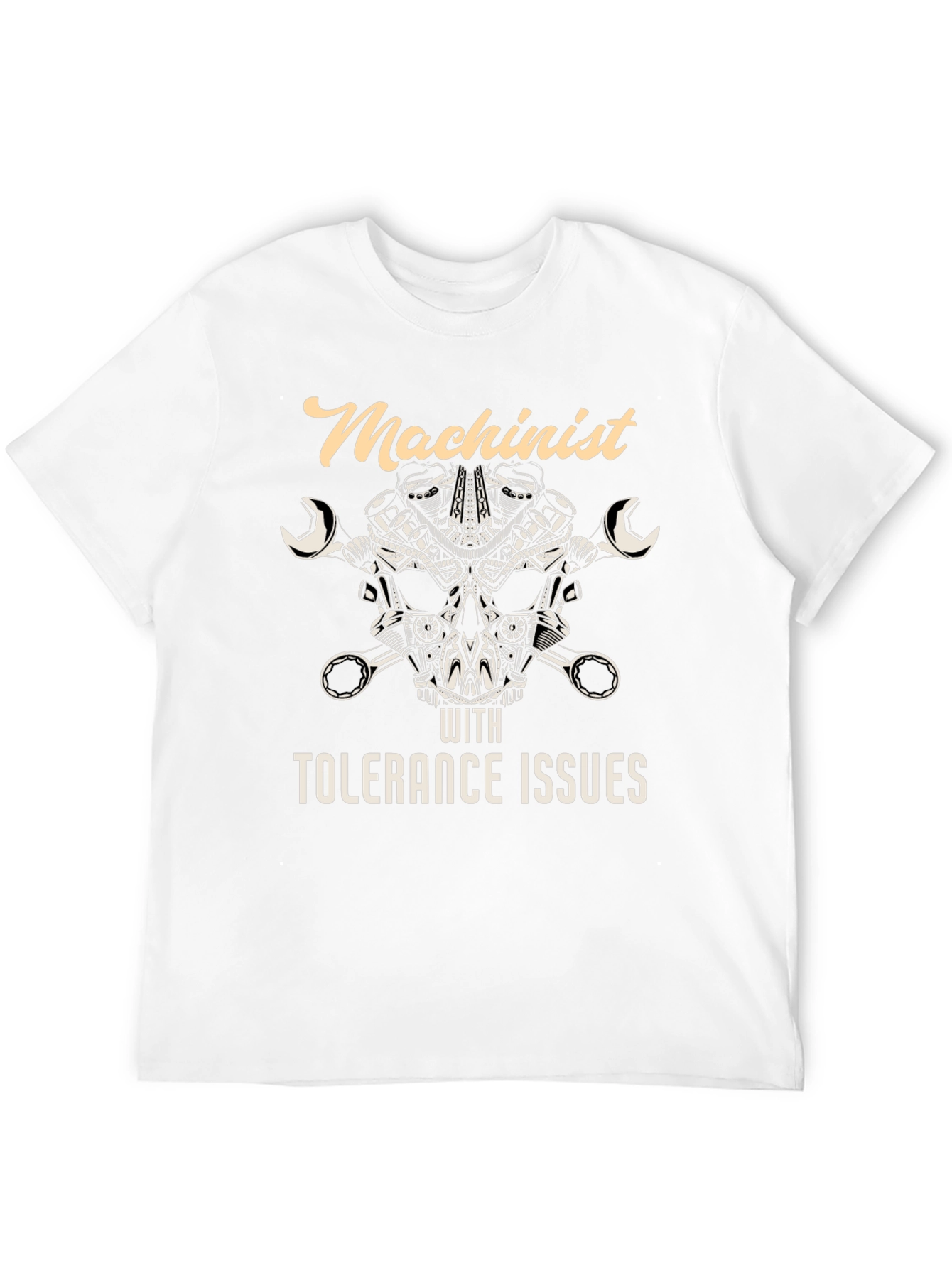 Machinist With Tolerance Issues Graphic T-Shirt