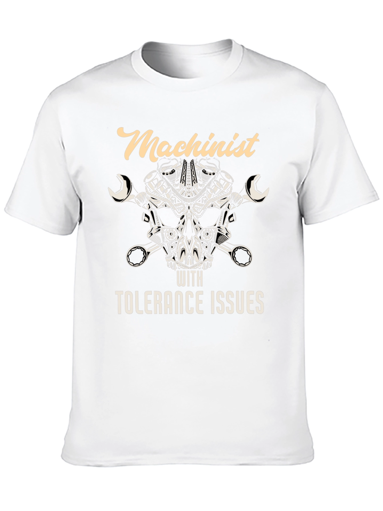 Machinist With Tolerance Issues Graphic T-Shirt