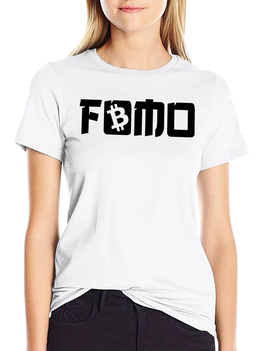FOMO Bitcoin Black T-Shirt