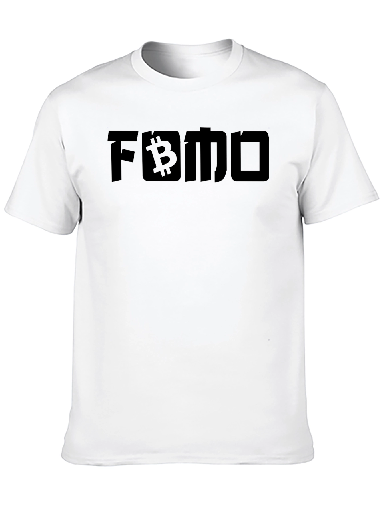 FOMO Bitcoin Black T-Shirt
