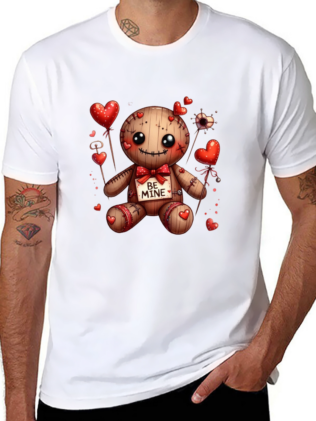 Valentines Voodoo Doll Graphic Tee