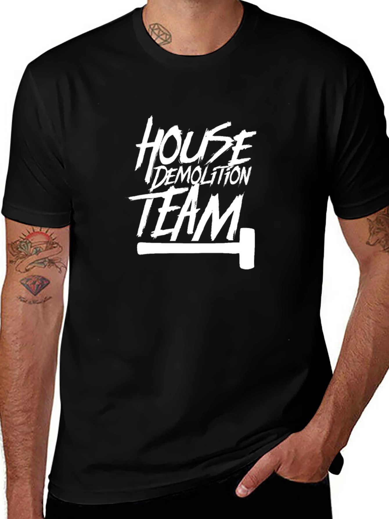 House Demolition Team Graphic T-Shirt