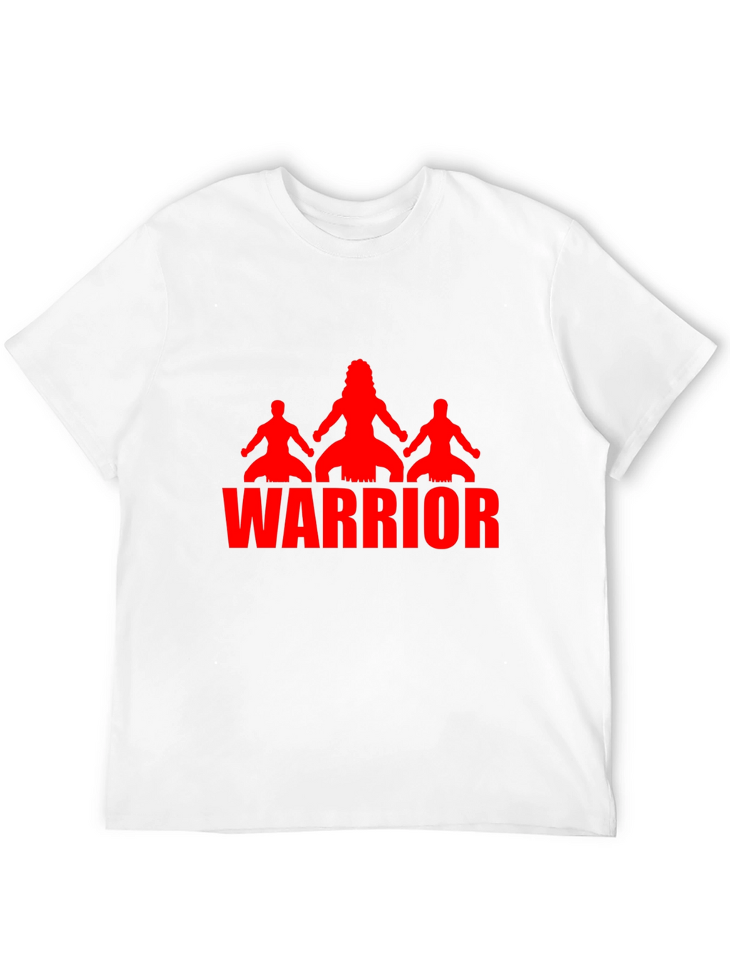 Warrior Graphic Black T-Shirt - Mens