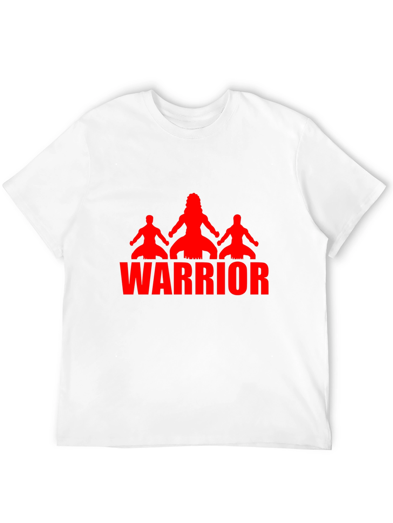 Warrior Graphic Black T-Shirt - Mens